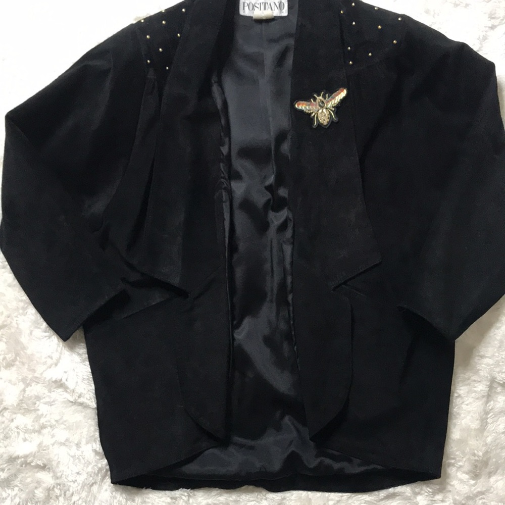 Positano vintage leather pullover jacket - Picture 5 of 7